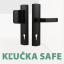 Vchodove dvere EXTREME RC3 + zárubňa a klučka SAFE - Farba: Orech prírodný
