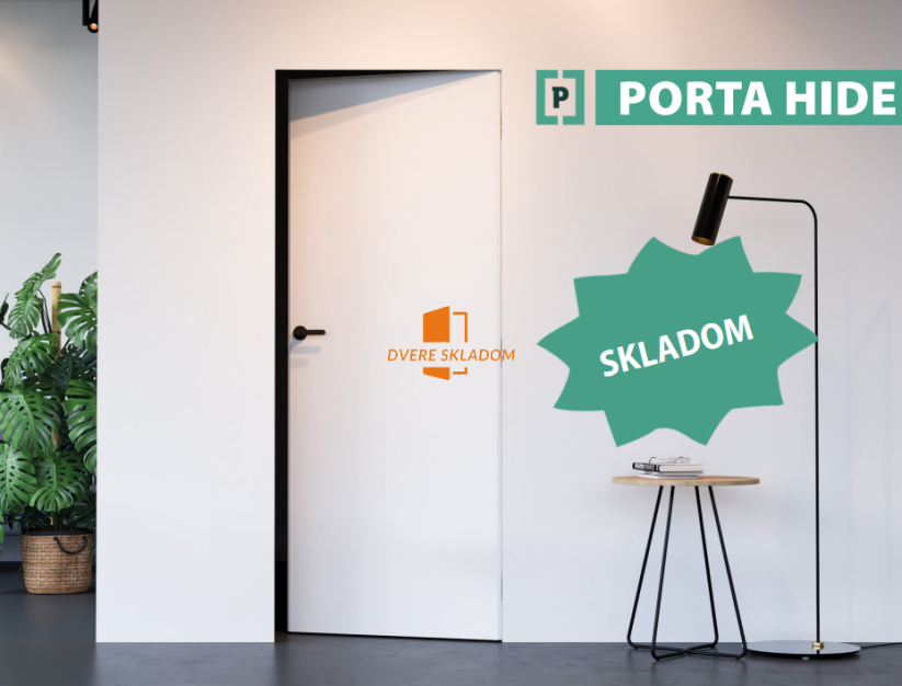PORTA HIDE Interiérové dvere - Skrytá reverzná zárubňa