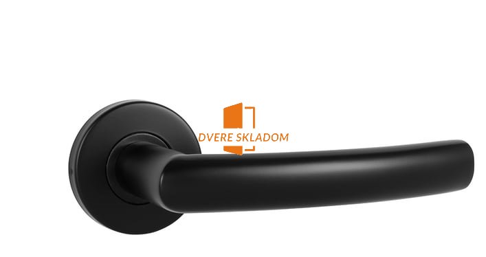 Kľučka Esso R - čierna matná