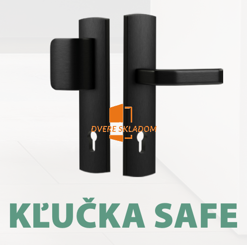 Vchodove dvere EXTREME RC3 + zárubňa a klučka SAFE - Farba: Orech prírodný