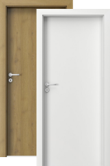 PORTA CPL 1.1 interiérové dvere – dub/biela, so zárubňou