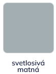 Svetlosivá matná